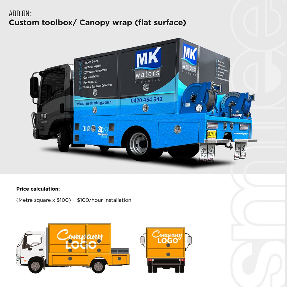 HALF TRUCK CABIN WRAP PACKAGE - Image 9